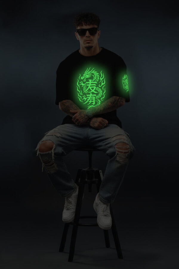 🔥 Glow Dragon T-Shirt – Luminous Streetwear Edition 🔥