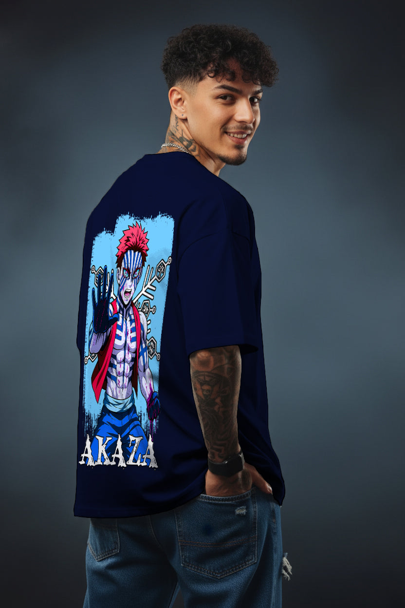 Akaza Demon Slayer Oversized T-Shirt
