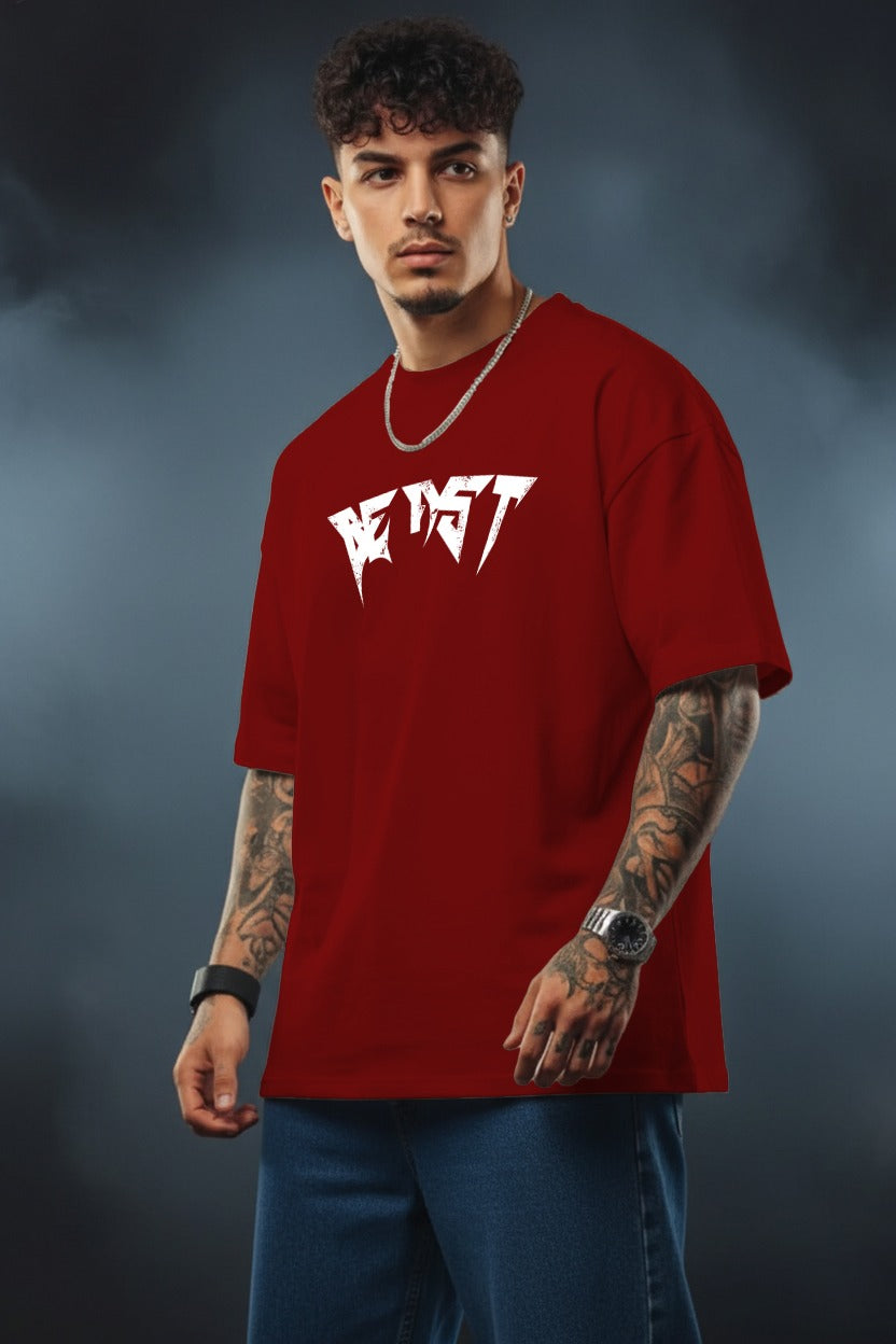BEAST Oversized Tee – Signature Drop
