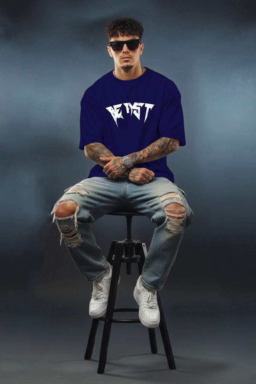 BEAST Oversized Tee – Signature Drop