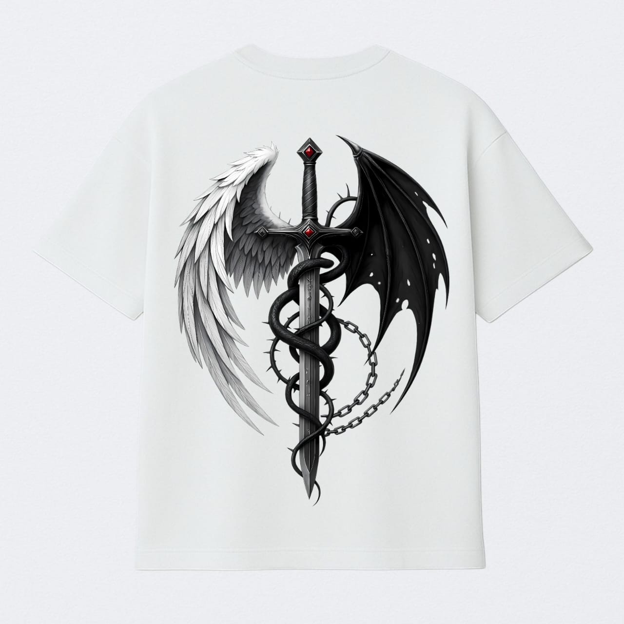 Heaven & Hell  Oversized T-Shirt