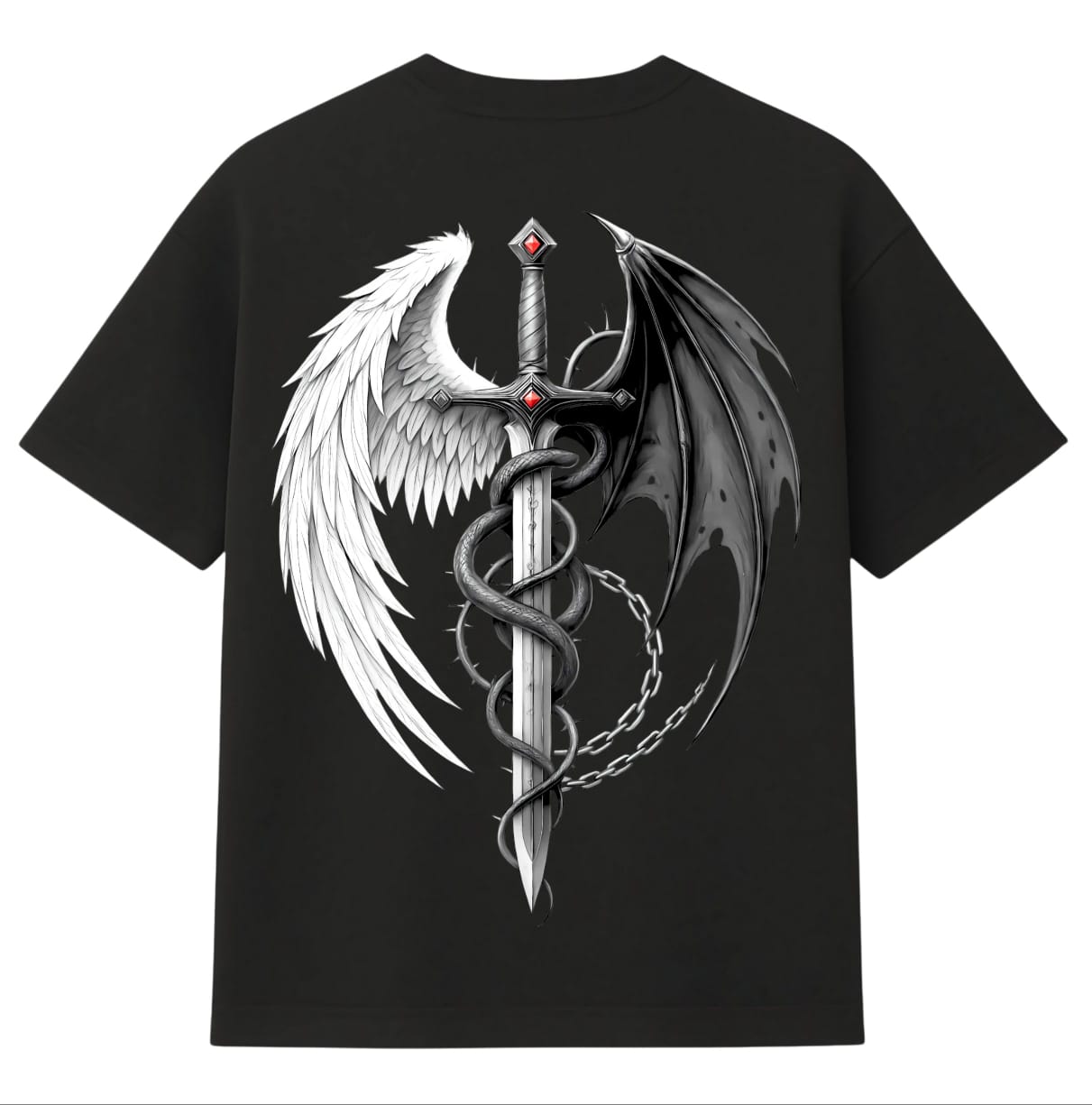 Heaven & Hell  Oversized T-Shirt