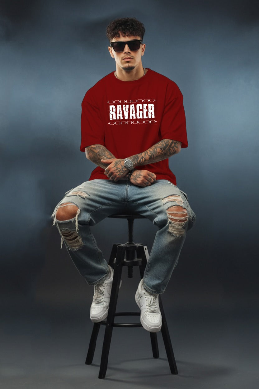 RAVAGER Destruction Oversized T-Shirt