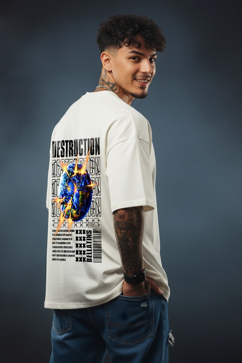 RAVAGER Destruction Oversized T-Shirt