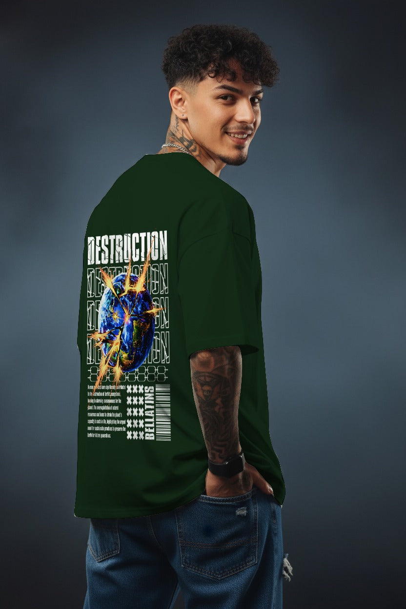 RAVAGER Destruction Oversized T-Shirt