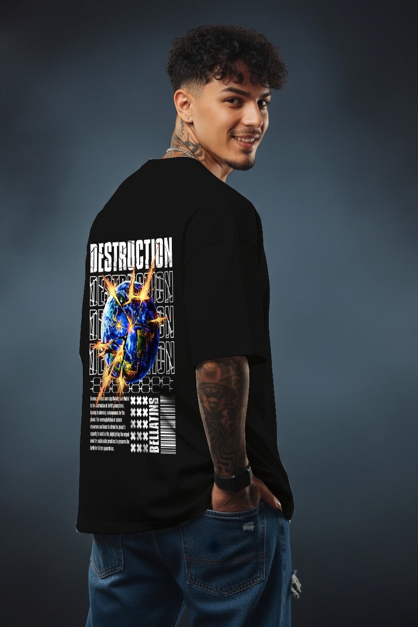 RAVAGER Destruction Oversized T-Shirt