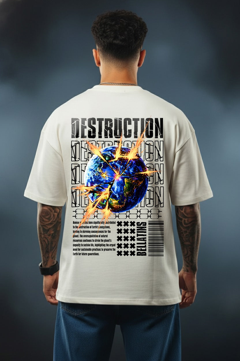 RAVAGER Destruction Oversized T-Shirt