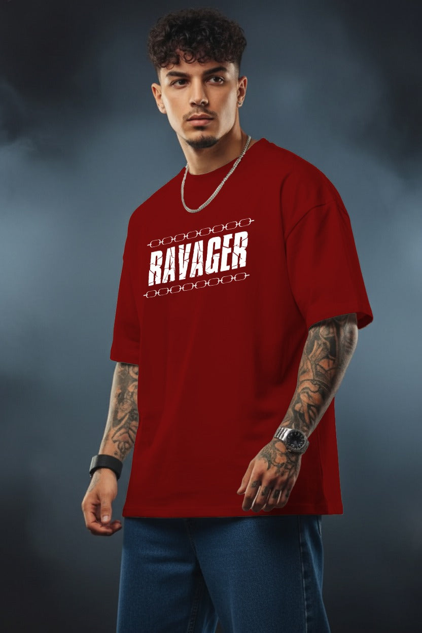 RAVAGER Destruction Oversized T-Shirt