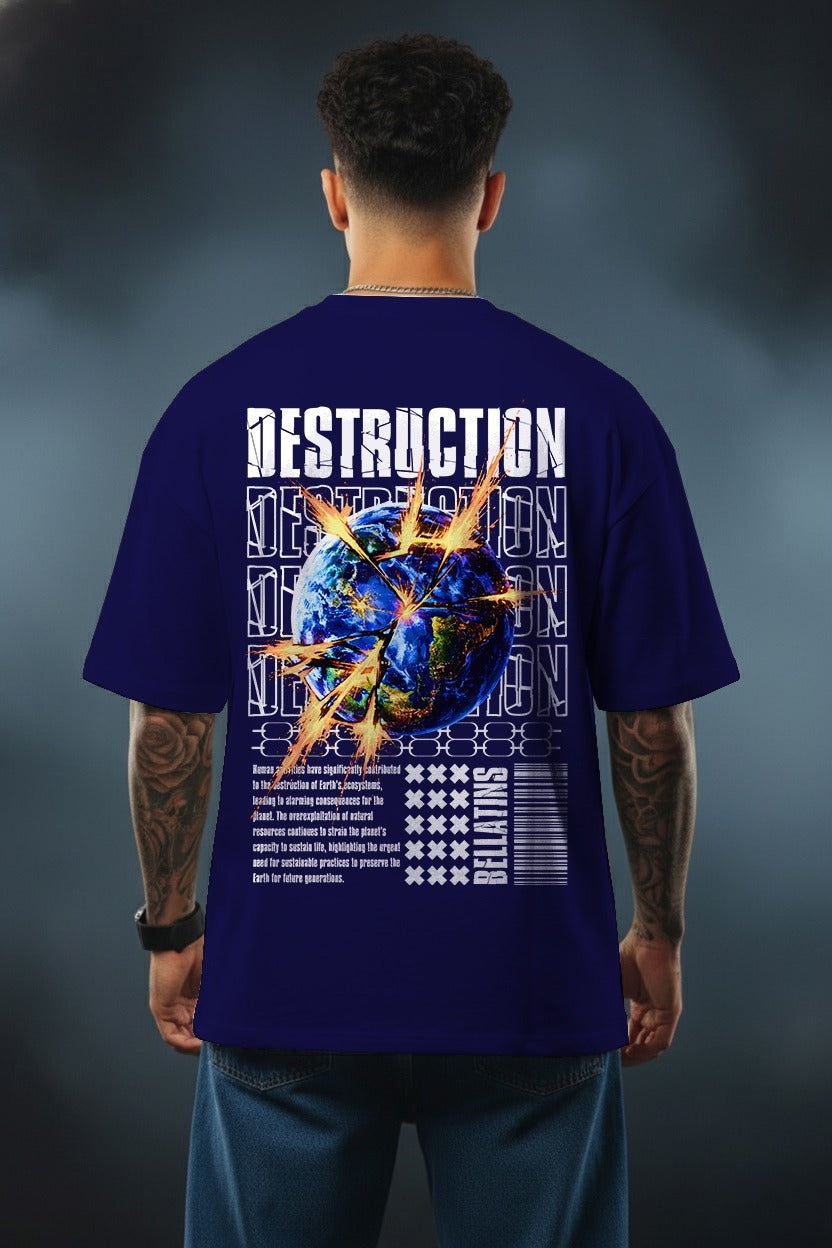 RAVAGER Destruction Oversized T-Shirt