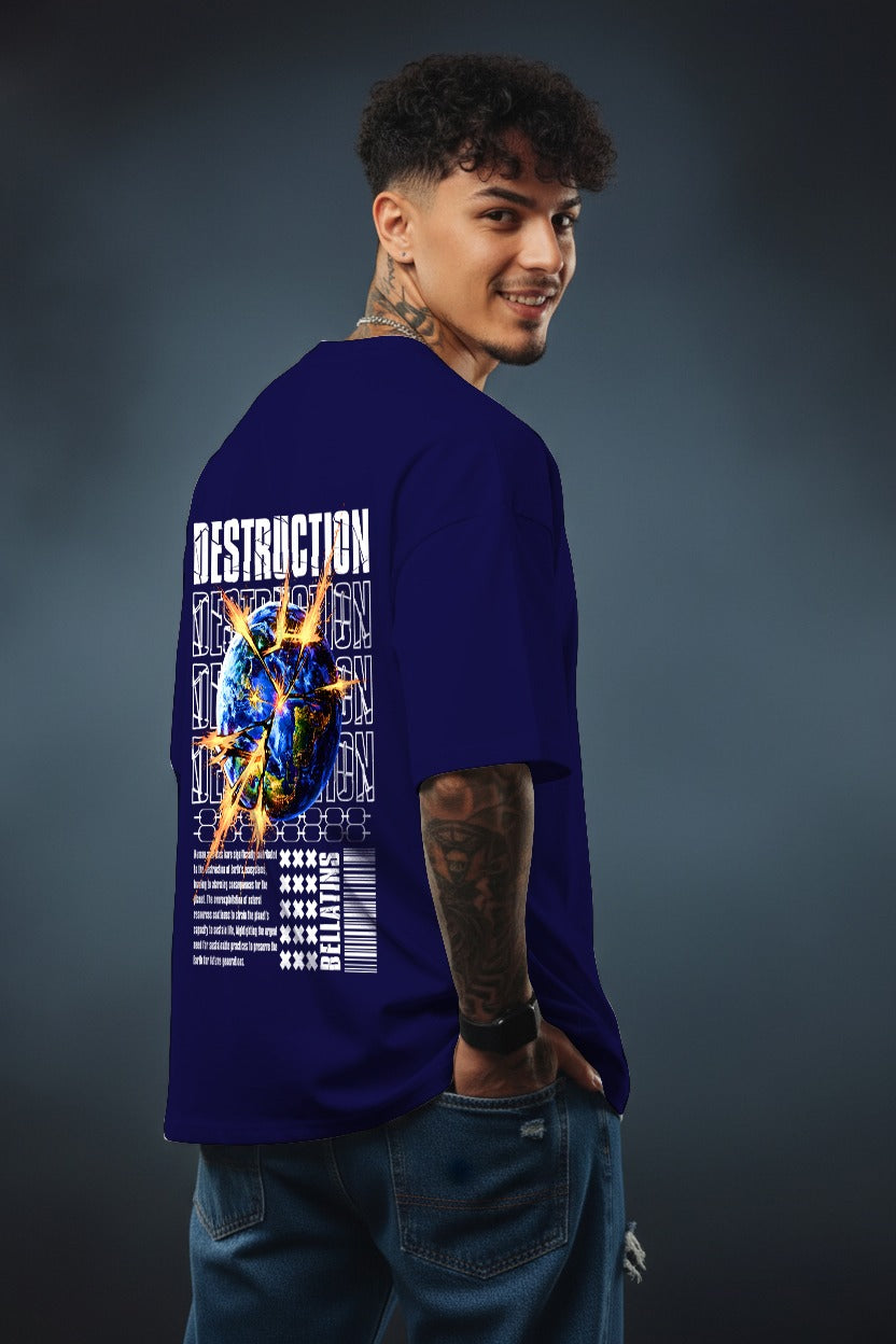 RAVAGER Destruction Oversized T-Shirt