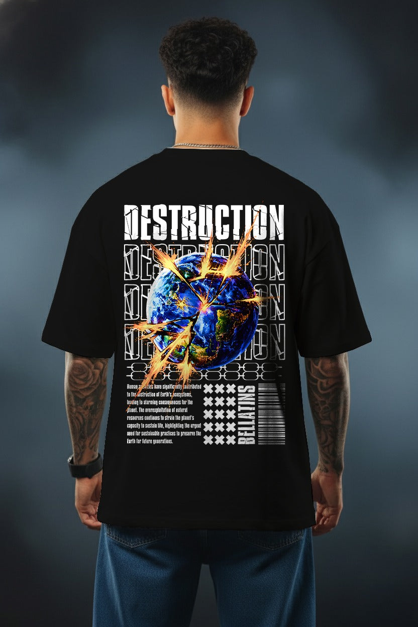 RAVAGER Destruction Oversized T-Shirt