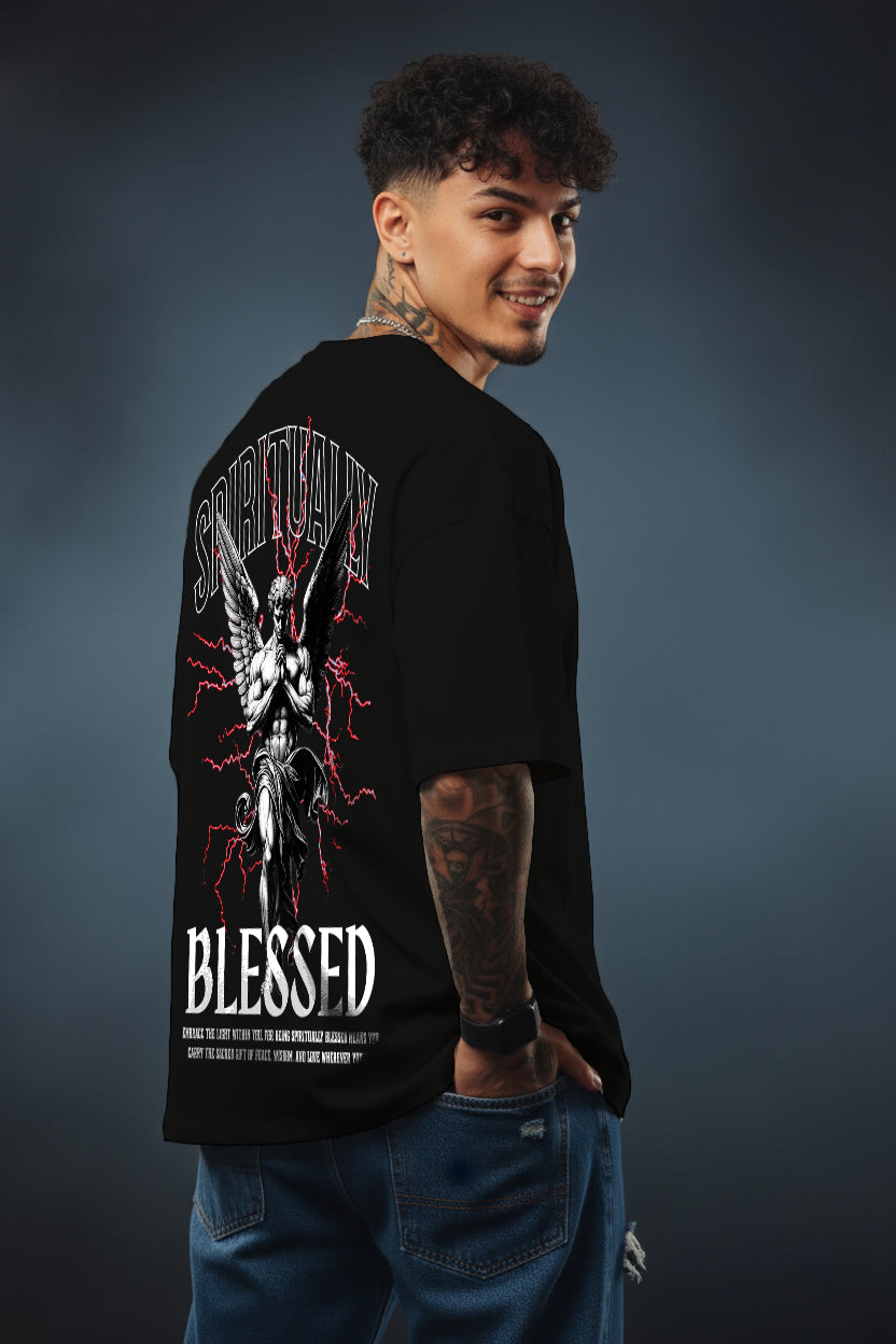 Spiritually Blessed Oversized T-Shirt