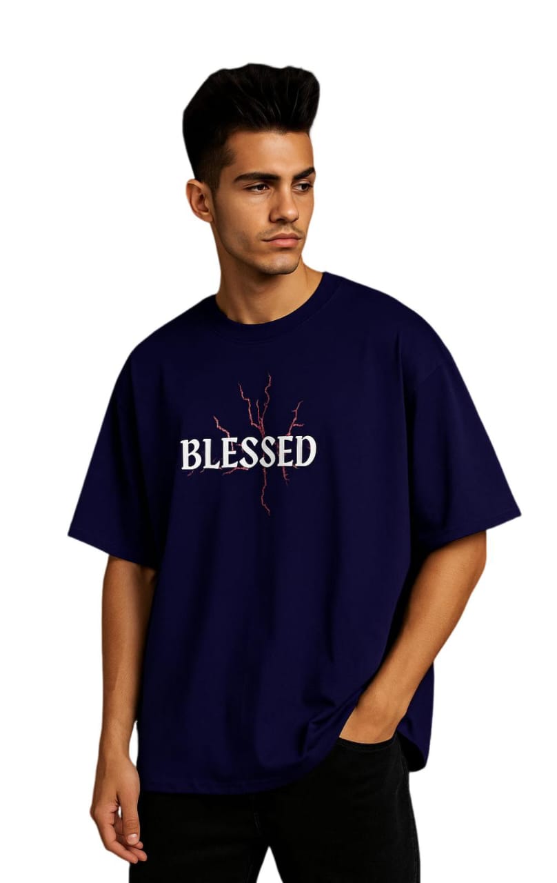 Spiritually Blessed Oversized T-Shirt