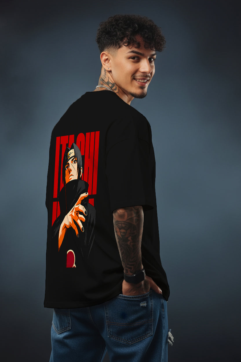 "Uchiha Itachi Legacy Tee" – Bold Ninja Edition